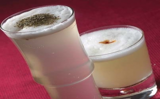 Pisco sour del Perú